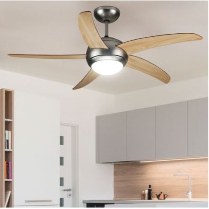 Ventilador de teto 2xE27/20W/230V diâmetro 132 cm + controlo remoto