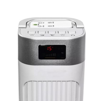 Ventilador de torre com indicador de temperatura e comando  55W/230V
