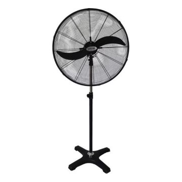 Ventilador industrial de pedestal 190W/230V 187 cm preto