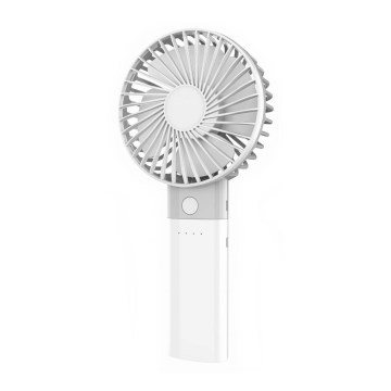 Ventilador recarregável com bateria externa 4000 mAh/3,7V USB-C