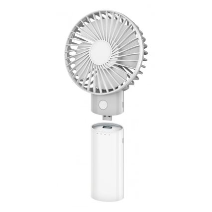 Ventilador recarregável com bateria externa 4000 mAh/3,7V USB-C