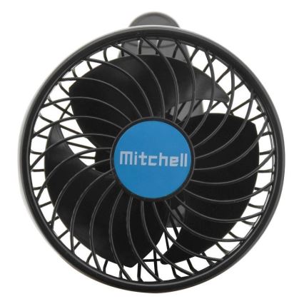 Ventoinha com suporte USB 4W/5V preto