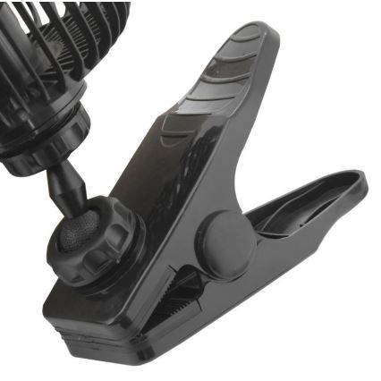 Ventoinha com suporte USB 4W/5V preto