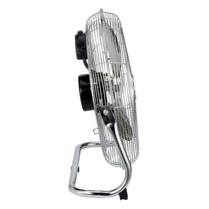 Ventoinha de chão VIENTO 100W/230V cromado brilhante