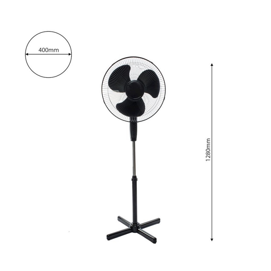 Ventoinha de pé STANDING 128 cm 45W