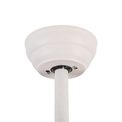 Ventoinha de teto diâmetro 132 cm bege/branco + comando