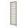 Vertaduro - Radiador de casa de banho com termostato ADEL 600W 172x50 cm taupe