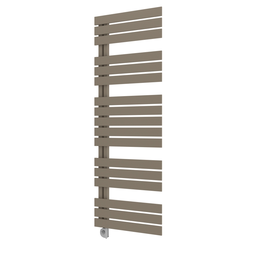 Vertaduro - Radiador de casa de banho com termostato ZIVA 800 W 177x50 cm taupe