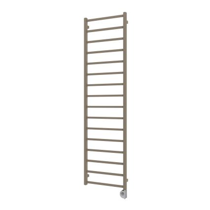 Vertaduro - Radiador de casa de banho com termóstato ZOE 400 W 186x50 cm taupe