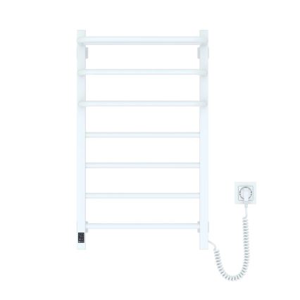 Vertaduro - Toalheiro elétrico com termóstato DOR 155W/230V 80x48 cm IP44 branco direito