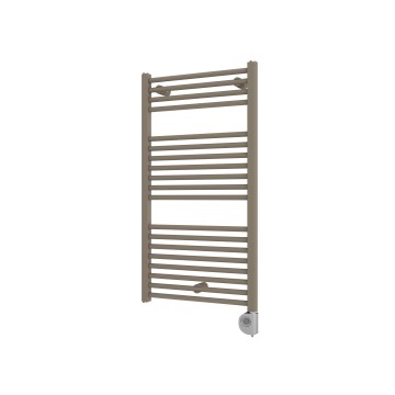 Vertaduro - Radiador para casa de banho com termostato DENISE 400W 94x50 cm taupe