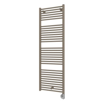 Vertaduro - Radiador para casa de banho com termostato DENISE 600W 154x50 cm taupe