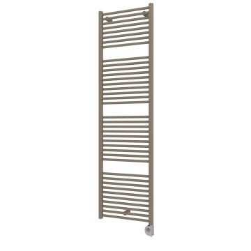 Vertaduro - Radiador para casa de banho com termóstato DENISE 800W 178x50 cm taupe