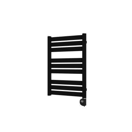 Vertaduro - Radiador para casa de banho com termostato LUCY, 400 W, 73 x 50 cm, preto