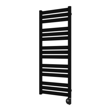 Vertaduro - Radiador para casa de banho com termóstato LUCY 600W 125x50 cm preto