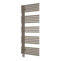 Vertaduro - Radiador para casa de banho com termóstato MICHELLE 600 W 129 x 50 cm taupe