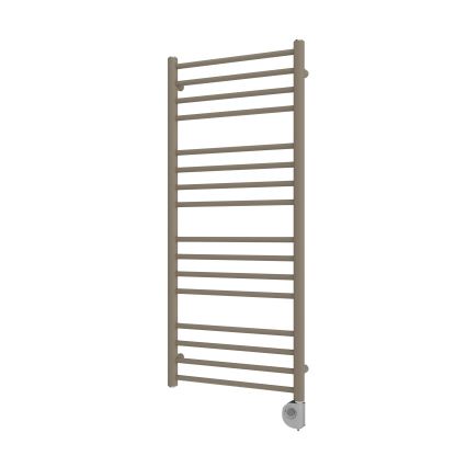 Vertaduro - Radiador para casa de banho com termostato SIMONE 400 W 114 x 50 cm taupe