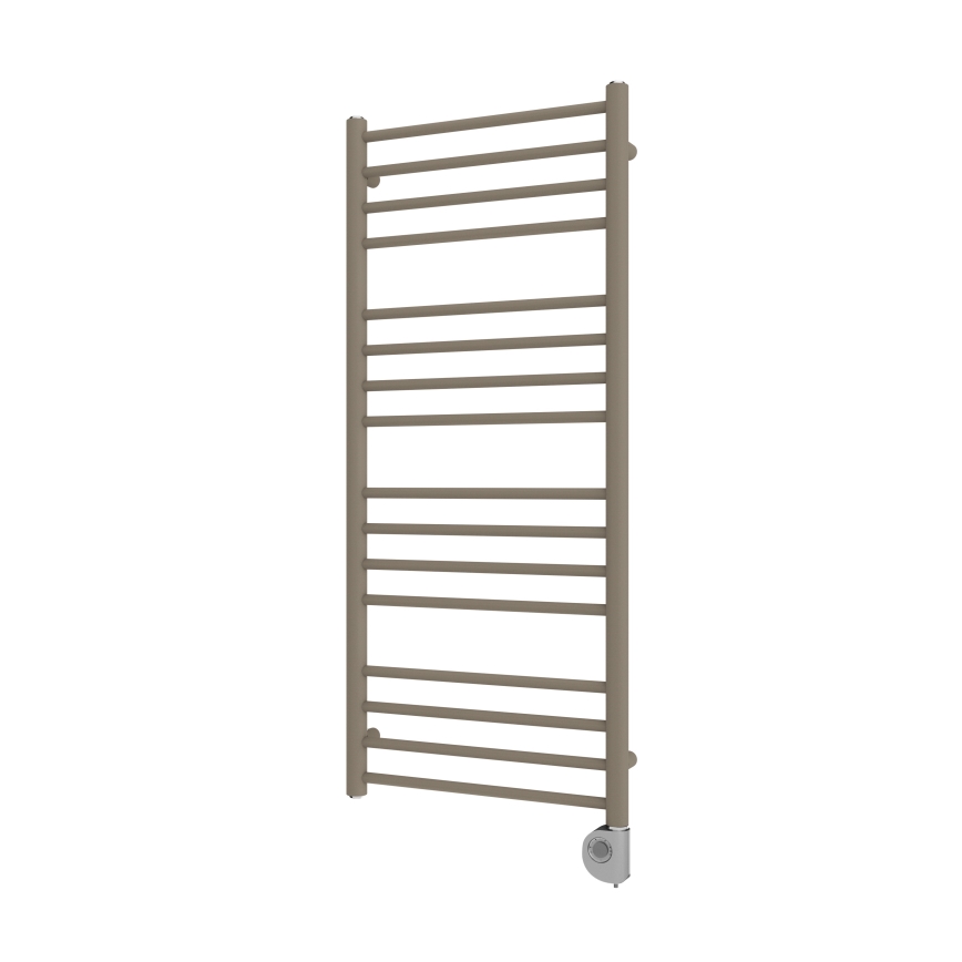 Vertaduro - Radiador para casa de banho com termostato SIMONE 400 W 114 x 50 cm taupe