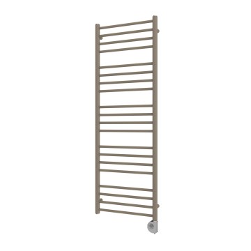 Vertaduro - Radiador para casa de banho com termostato SIMONE 600 W 144 x 50 cm taupe