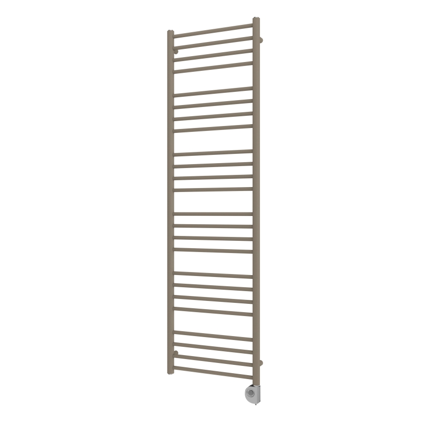 Vertaduro - Radiador para casa de banho com termóstato SIMONE 600W 174x50 cm taupe