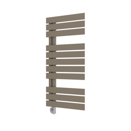 Vertaduro - Radiador para casa de banho com termóstato ZIVA 500W 109x50 cm taupe