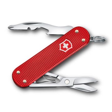 Victorinox - Canivete de bolso multifuncional COMPANION S ALOX 5,8 cm / 5 funções, vermelho