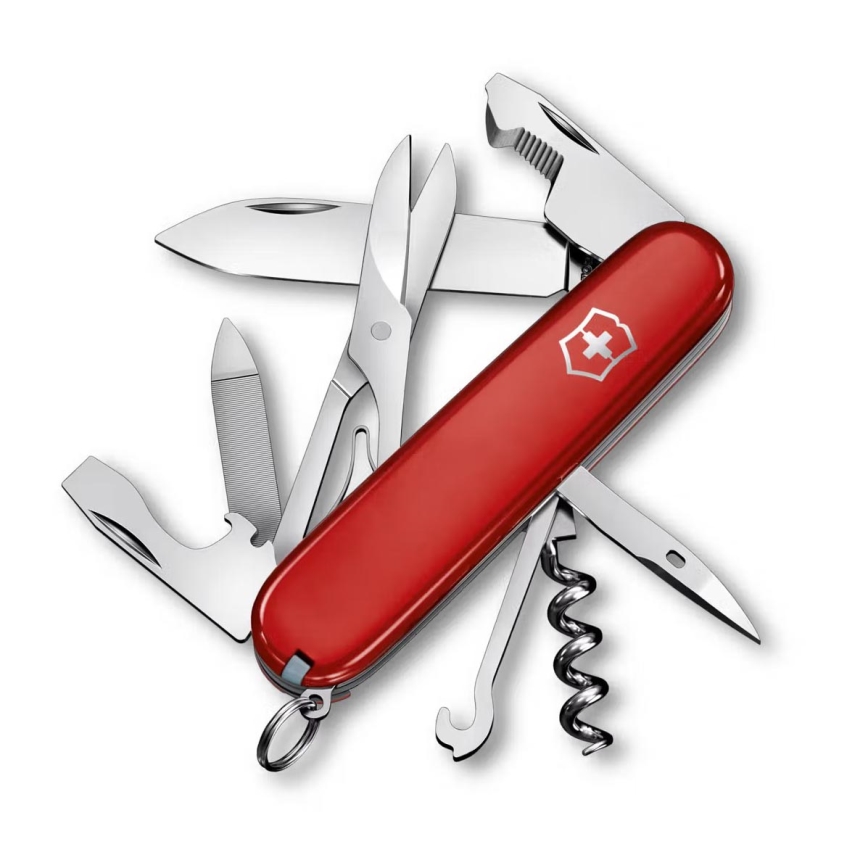 Victorinox - Canivete de bolso multifunções COMPANION, lâmina de 9,1 cm / 16 funções, vermelho