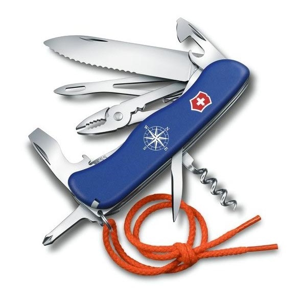 Victorinox - Canivete multifuncional 11,1 cm/18 funções azul/laranja