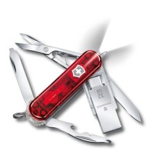 Victorinox - Canivete multifunções com flash drive 6 cm/11 funções vermelho
