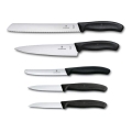 Victorinox - Conjunto de facas de cozinha SWISS CLASSIC, 5 peças, preto