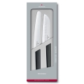 Victorinox - Conjunto de facas de cozinha SWISS MODERN 2 peças preto