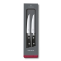 Victorinox - Conjunto de facas para bife GRAND MAITRE 12 cm, 2 peças, preto