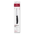 Victorinox - Conjunto de facas para bife SWISS CLASSIC, lâmina 11 cm, 6 unidades, preto