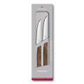 Victorinox - Conjunto de facas para bife SWISS MODERN 12 cm 2 peças nogueira