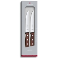 Victorinox - Conjunto de facas para bife WOOD 14 cm 2 peças bordo