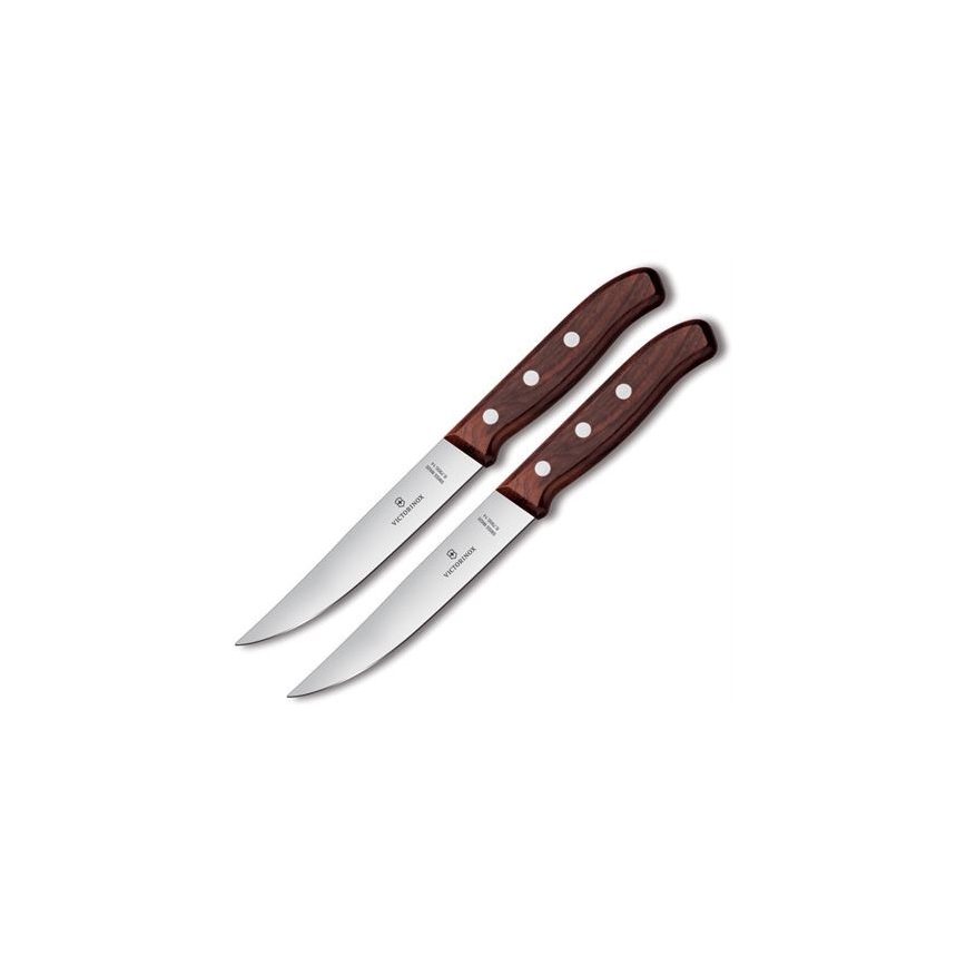 Victorinox - Conjunto de facas para bife WOOD 14 cm 2 peças bordo