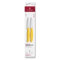 Victorinox - Conjunto de facas para legumes SWISS CLASSIC, 8 cm, 2 unidades, amarelo