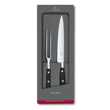 Victorinox - Conjunto de trinchar GRAND MAITRE, 2 peças, preto