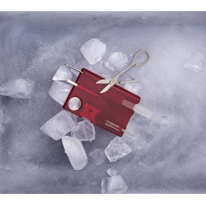 Victorinox - Conjunto multifunções 10 funções vermelho