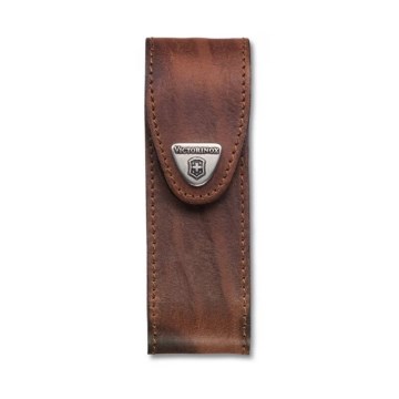 Victorinox - Estojo de couro para canivete 11,1 cm castanho