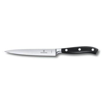 Victorinox - Faca de aparar de cozinha GRAND MAITRE 15 cm, preta
