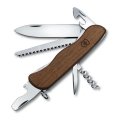 Victorinox - Faca de bolso multifuncional 11,1 cm/10 funções madeira