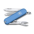 Victorinox - Faca de bolso multifuncional CLASSIC SD 5,8 cm/7 funções azul claro