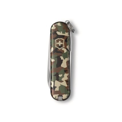 Victorinox - Faca de bolso multifuncional CLASSIC SD 5,8 cm/7 funções camoflagem