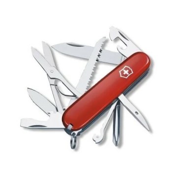Victorinox - Faca de bolso multifuncional FIELDMASTER 9,1 cm/15 funções vermelho