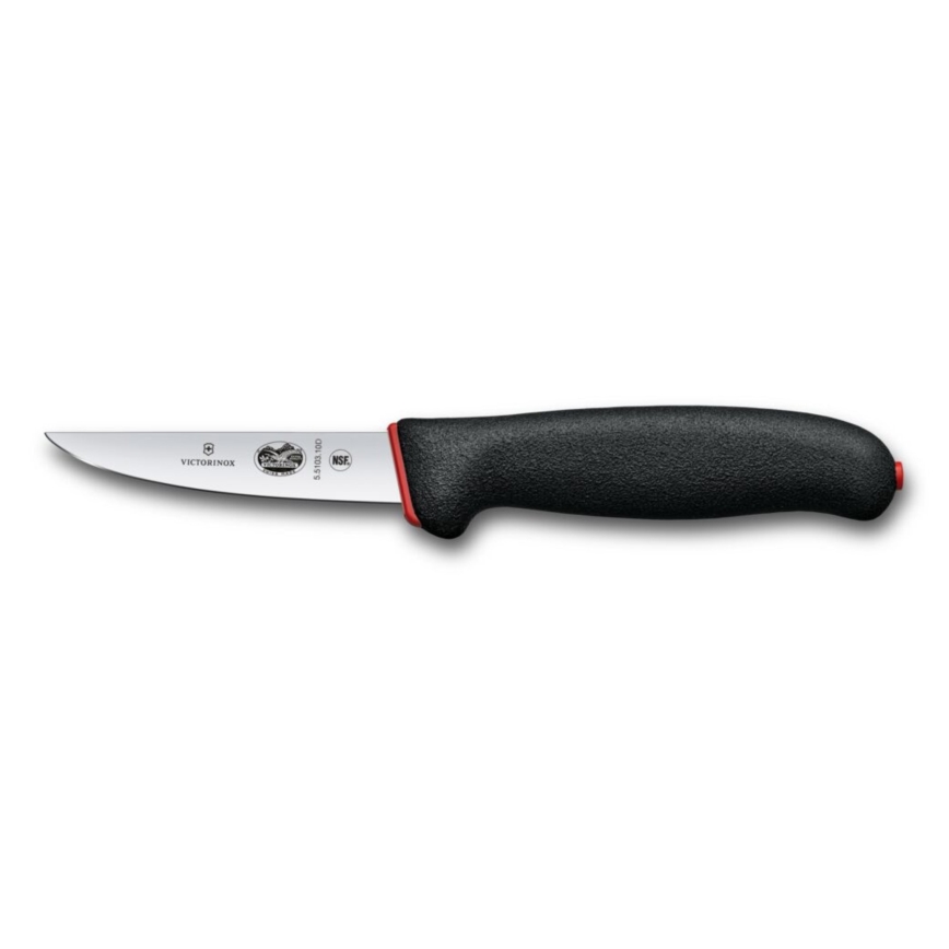 Victorinox - Faca de cozinha para legumes DUAL GRIP 10 cm preta