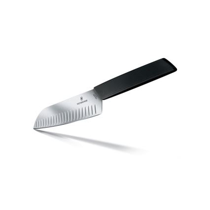 Victorinox - Faca de cozinha Santoku SWISS MODERN 17 cm preta