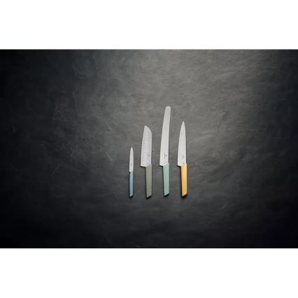 Victorinox - Faca de cozinha santoku SWISS MODERN 17 cm verde