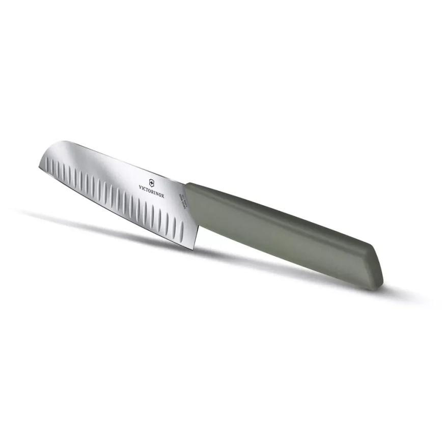Victorinox - Faca de cozinha santoku SWISS MODERN 17 cm verde