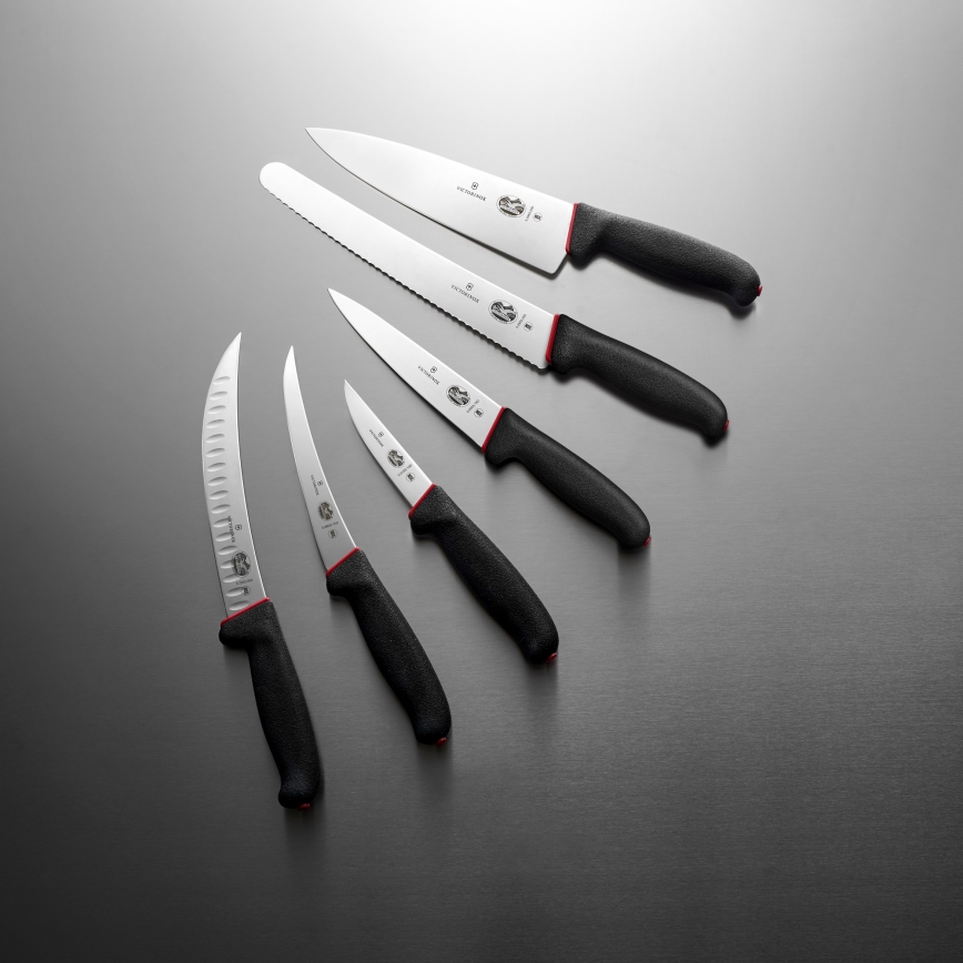 Victorinox - Faca de desossar de cozinha DUAL GRIP 15 cm preta
